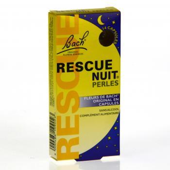 FLEURS DE BACH Rescue perles de nuit 14 capsules