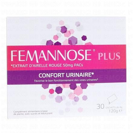 FEMANNOSE Plus D-mannose x30 sachets