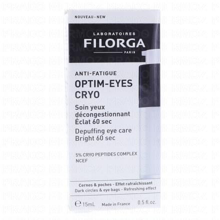 FILORGA Optim-eyes Cryo - Soin yeux décongestionnant 15ml