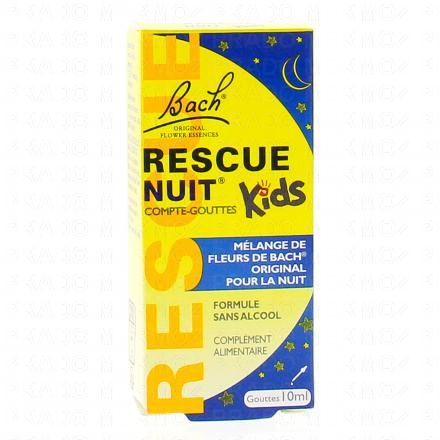 FLEURS DE BACH Rescue nuit Kids gouttes 10ml