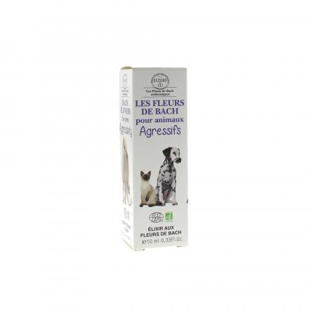 ELIXIRS & CO Les fleurs de bach Spray pour animaux agressifs 10ml