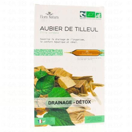 FLORA NATURA Aubier de Tilleul Bio 20 Ampoules de 15ml