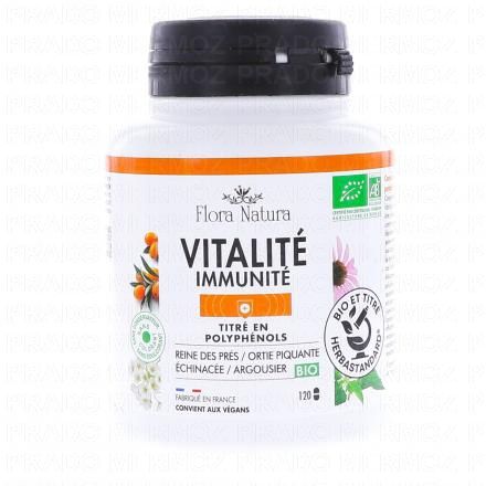 FLORA NATURA Complexe 4+ - Vitalité Immunité bio x120 gélules