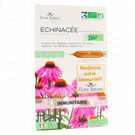 FLORA NATURA Echinacée Bio 20 Ampoules de 15ml