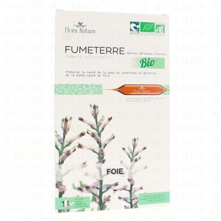 FLORA NATURA Fumeterre Bio 20 ampoules de 15ml