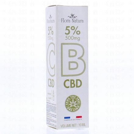 FLORA NATURA Huile de CBD 10ml (5% - 500mg cdb)