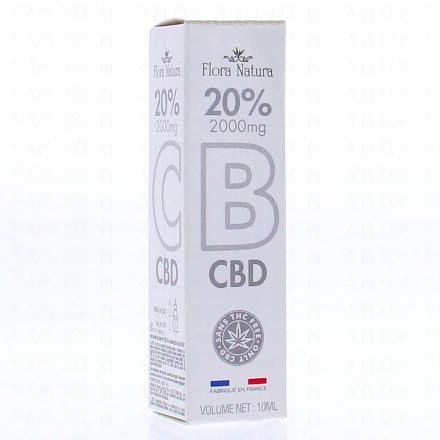 FLORA NATURA Huile de CBD 10ml (20% - 2000mg cbd)