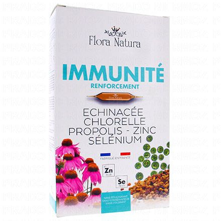 FLORA NATURA Immunité Renforcement 20 ampoules