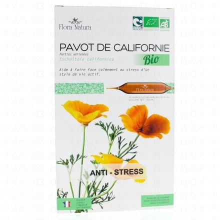 FLORA NATURA Pavot de Californie Bio 20 ampoules