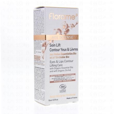 FLORAME Age Intense Soin Lift contour yeux et lèvres bio 15ml