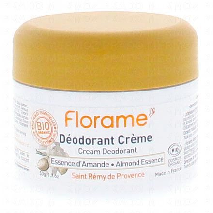 FLORAME Déodorant crème amande 50g