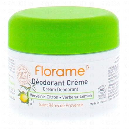 FLORAME Déodorant crème verveine citron 50g