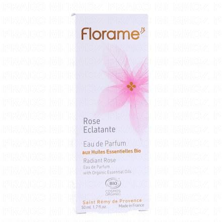 FLORAME Eau de parfum rose éclatante 50ml