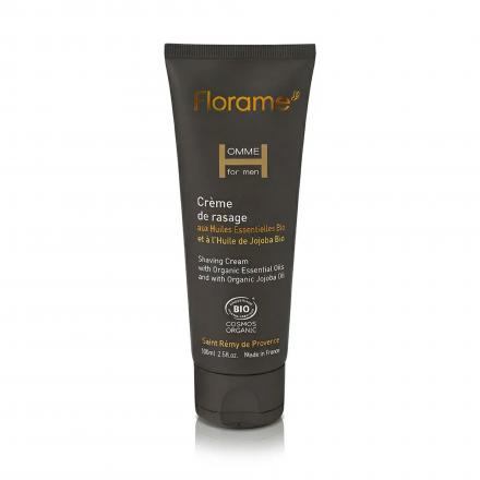 FLORAME Homme - Crème de rasage bio 100ml