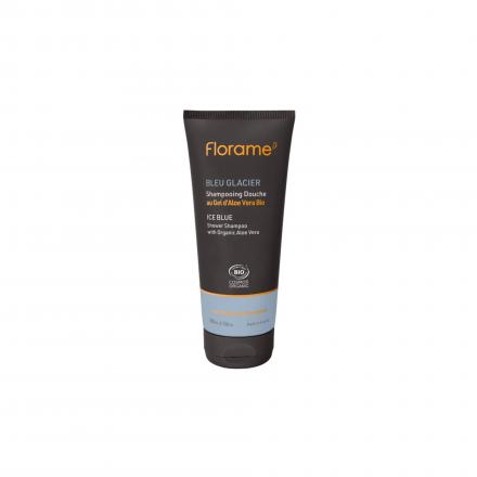 FLORAME Homme - Shampooing Douche Bleu Glacier Bio 200ml