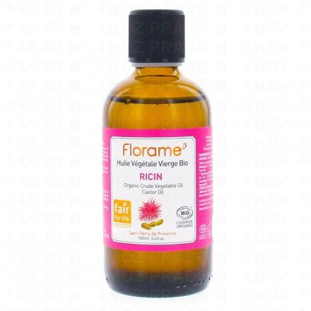 FLORAME Huile végétale de ricin bio Flacon 100ml