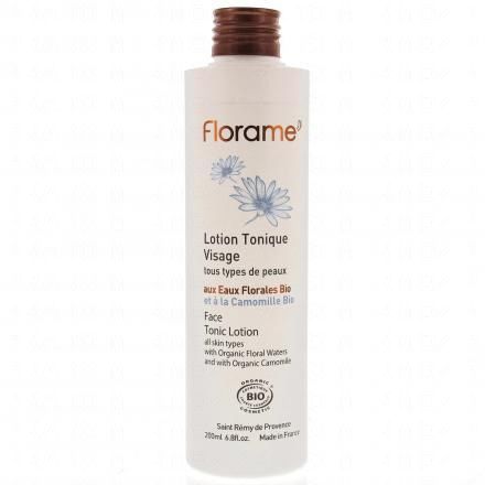 FLORAME Eaux florales bio - Lotion tonique visage flacon 200ml