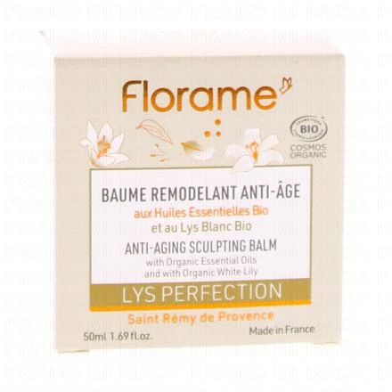 FLORAME Lys Perfection - Baume remodelant anti-age bio 50 ml