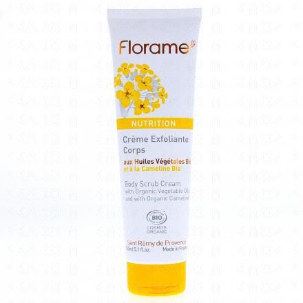 FLORAME Nutrition- Crème exfoliante corps bio 150ml