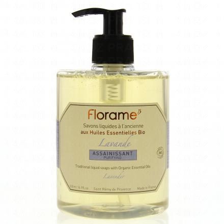 FLORAME Savon liquide lavande flacon pompe 500ml