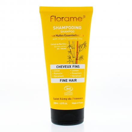 FLORAME Shampooing cheveux fins bio 200ml