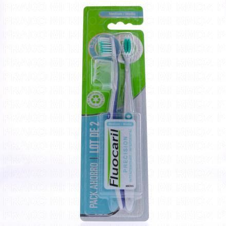 FLUOCARIL Brosse à dents Précision Interdentaire Médium 0,23mm (lot de 2)