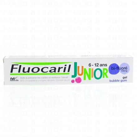 FLUOCARIL Gel dentifrice junior 6-12 ans bubble gum (1 unité)