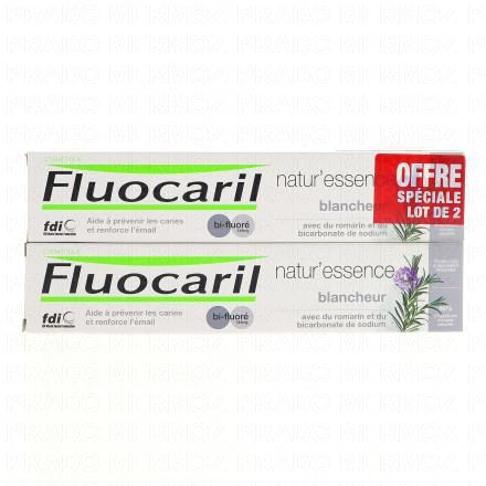 FLUOCARIL Natur'essence Dentifrice blancheur (lot de 2)