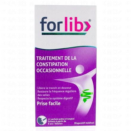 FORLIB traitement de la constipation occasionnelle 12 sachets 2
