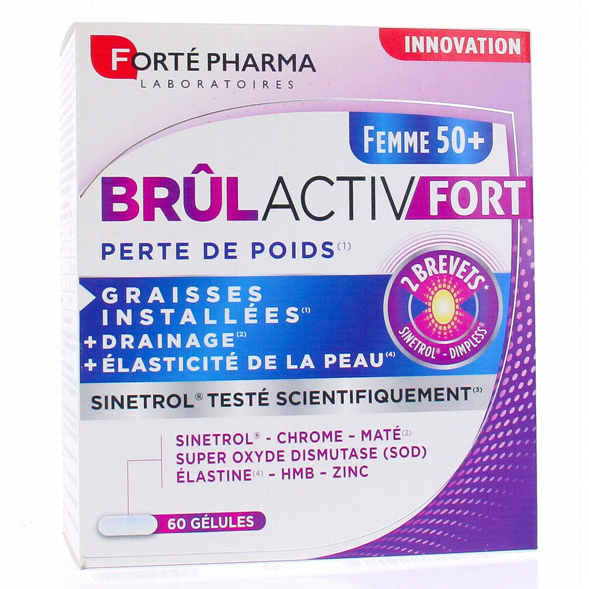 Avis Puissance 1000 Perte De Poids FORTE PHARMA Brule Activ fort perte de poids femme 50+ 60 gélules Forté  Pharma - Parapharmacie en ligne - Prado Mermoz