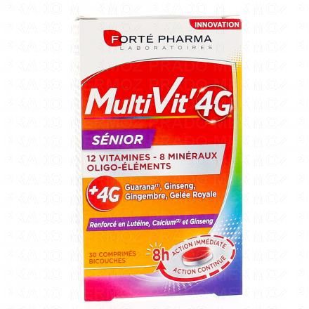 FORTÉ PHARMA MultiVit'4G Sénior 30 comprimés