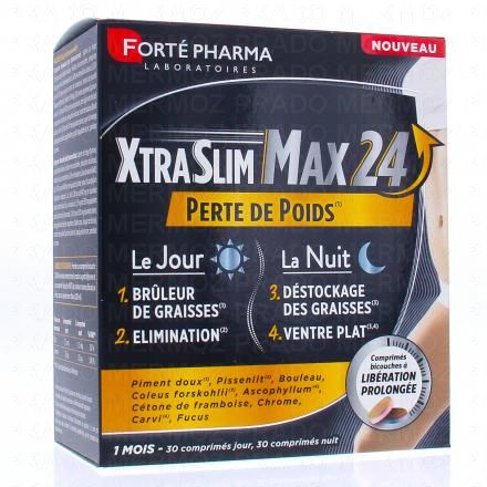 FORTE PHARMA Xtra slim max 24 - Perte de poids x30 comprimés