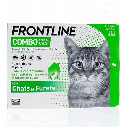 FRONTLINE Combo - spot-on chat 3 pipettes