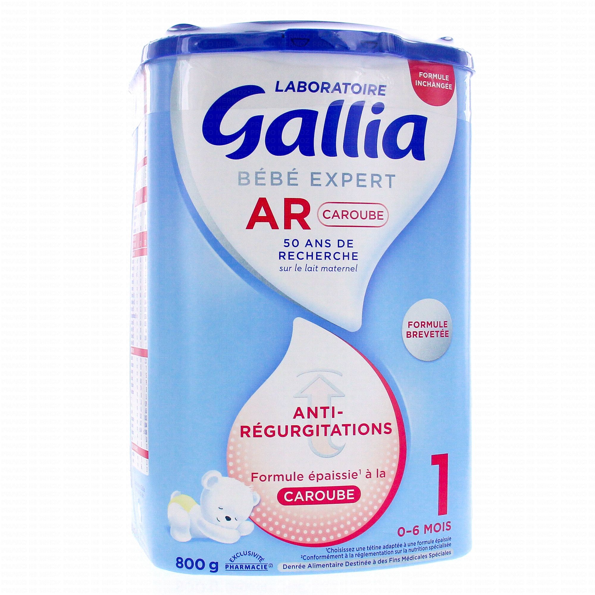 GALLIA Bébé Expert Lait Anti Régurgitations AR Pharmacie Veau en ligne