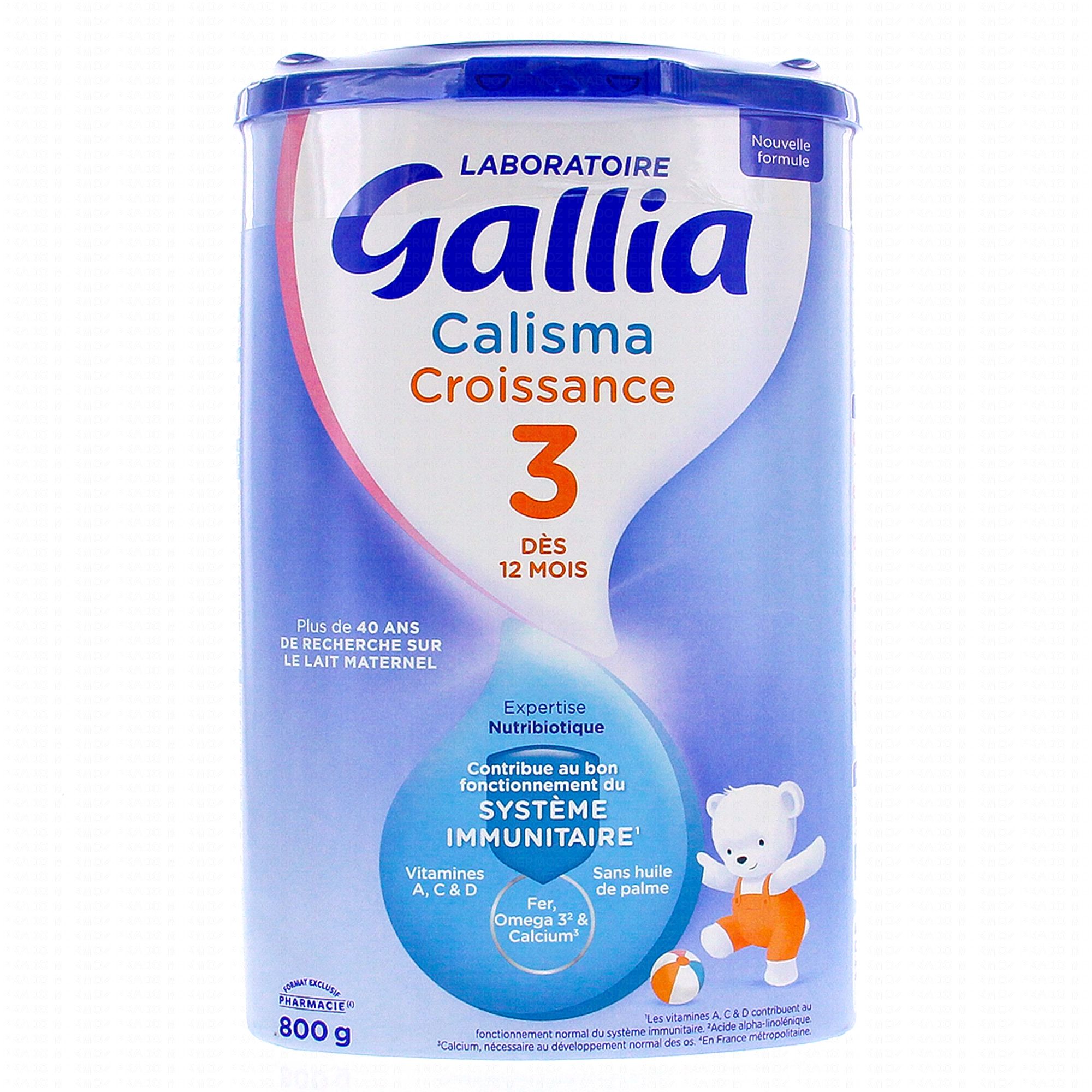 Gallia Calisma Croissance 3 Lait 3ème âge