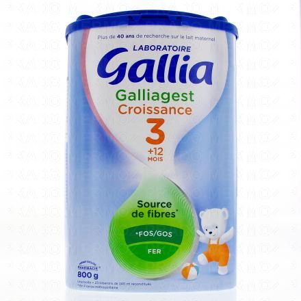 GALLIA Galliagest Croissance 3ème âge boîte 800 g - Parapharmacie Prado  Mermoz