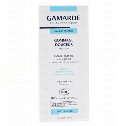 GAMARDE Hygiène douceur - Gommage douceur visage bio tube 40g