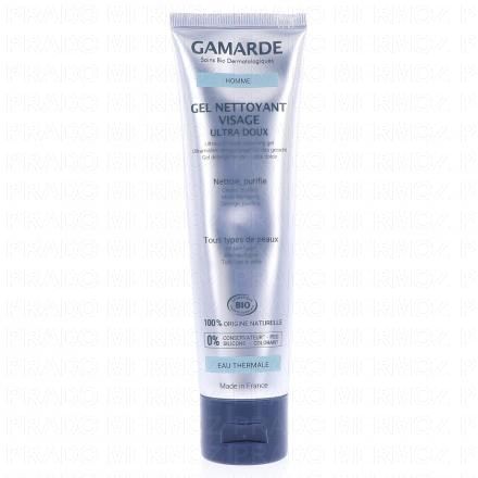 GAMARDE Homme - Gel Nettoyant Visage Ultra-Doux Bio 100 g