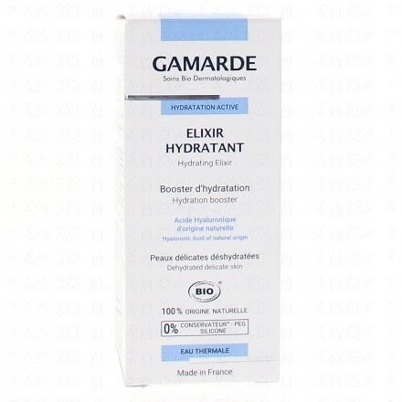 GAMARDE Hydratation active Elixir Hydratant Bio spray 30ml
