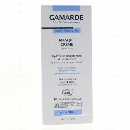 GAMARDE Hydratation active masque hydratant bio tube 40g