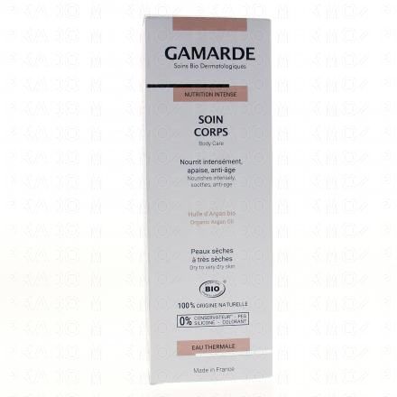 GAMARDE Nutrition intense soin corps bio tube 200g