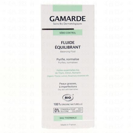 GAMARDE Sebo-control fluide équilibrant bio tube 40g