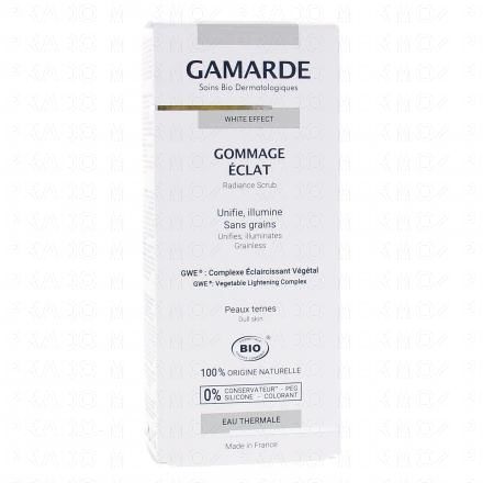 GAMARDE White effect gommage éclat bio tube 40g