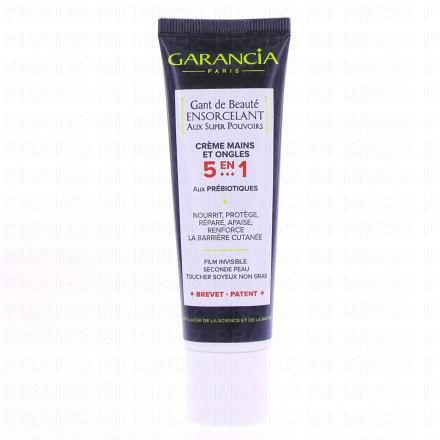 GARANCIA Gant de Beauté Ensorcelant Aux Super Pouvoirs - Crème Mains et Ongles 5 en 1 tube 50g