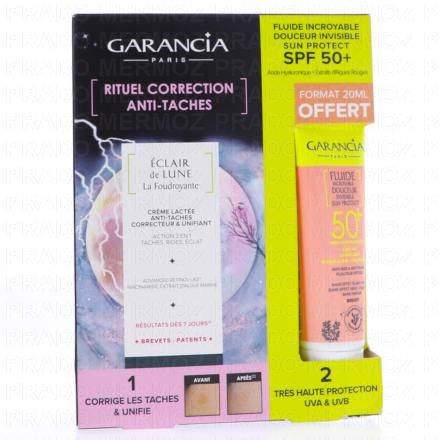 GARANCIA Eclair de lune - La Foudroyante Crème Lactée Anti-Taches (+ fluide invisible sun protect 20ml offert)