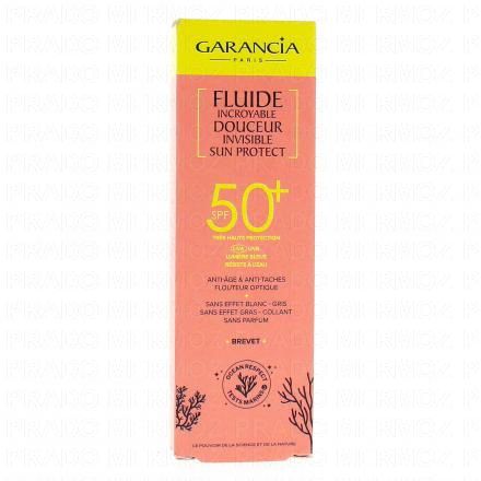 GARANCIA Fluide solaire SPF50+ Invisible Tube 40ml