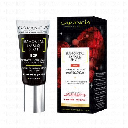 GARANCIA Immortal Express Shot EGF sérum activateur cellulaire tube 15 ml