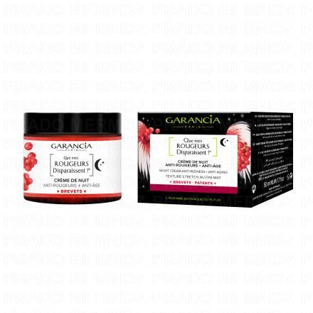 GARANCIA Que mes rougeurs disparaissent! Crème de nuit anti-rougeurs + anti-âge pot 50 ml