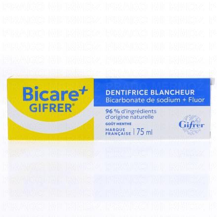 GIFRER Bicare Plus dentifrice goût menthol tube 75ml