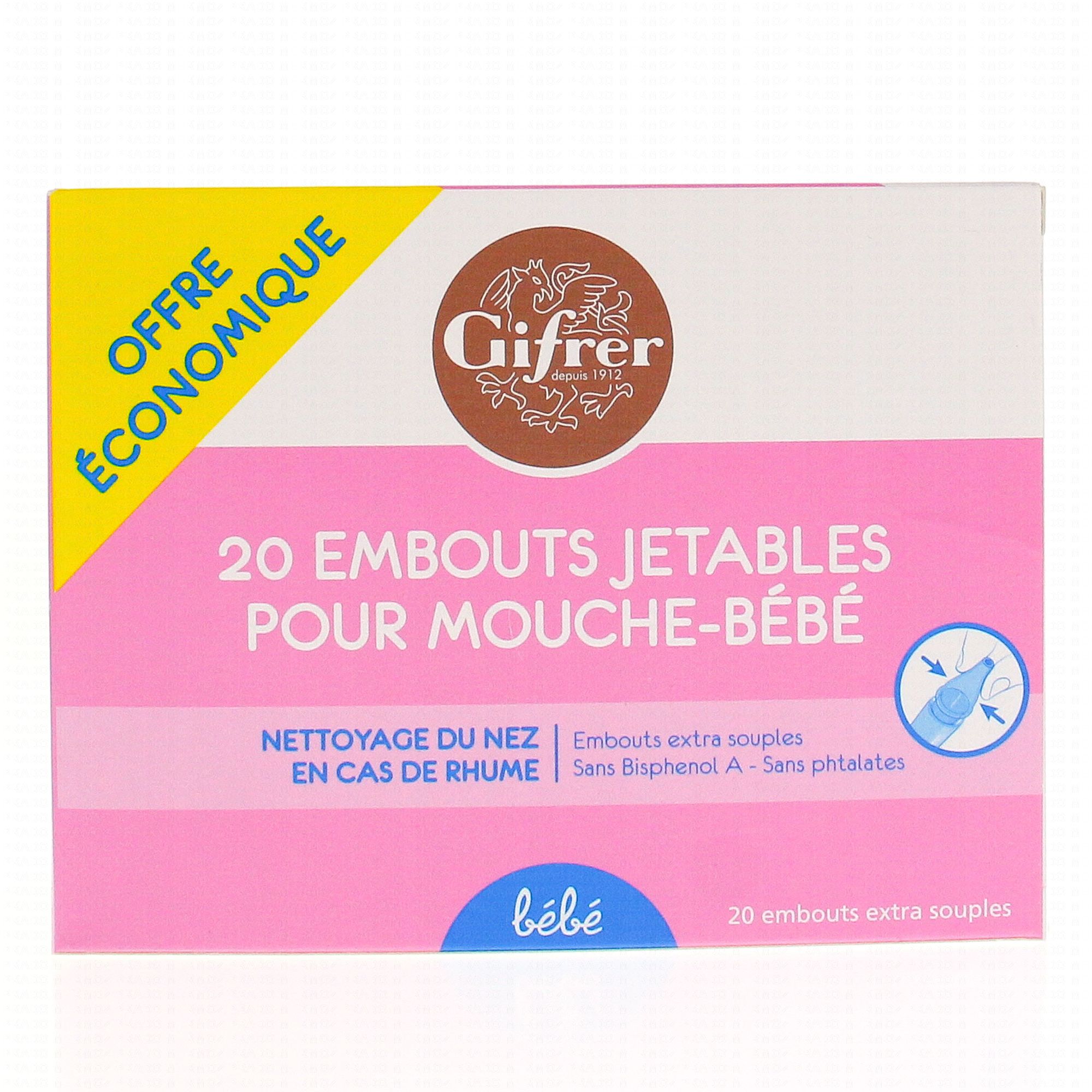 Gifrer Embouts Mouche Bebe Electrique Jetables Parapharmacie En Ligne Prado Mermoz